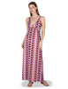 Abiti Empire Dress in jersey stampato bordeaux Donna JABAB0001-F1505-1261 4235