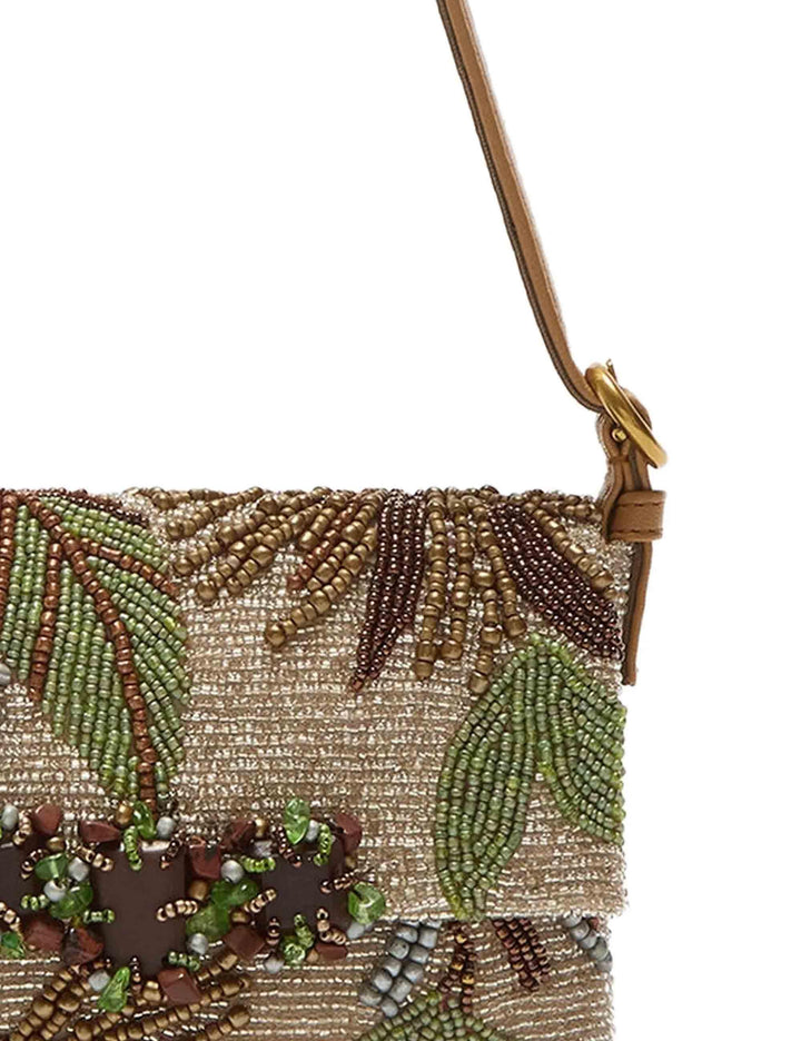 Borse donna Silven Garden in perline beige con tracolla BF000591258 B1138 Maliparmi 