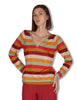 Rust Viscose Fluid Jersey in natural viscose Women JQ512177100 31B99