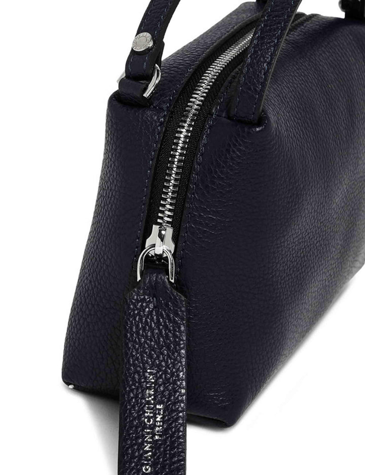 Borse donna Alifa in pelle martellata nera BS8145 001 COMMGRN Gianni Chiarini 