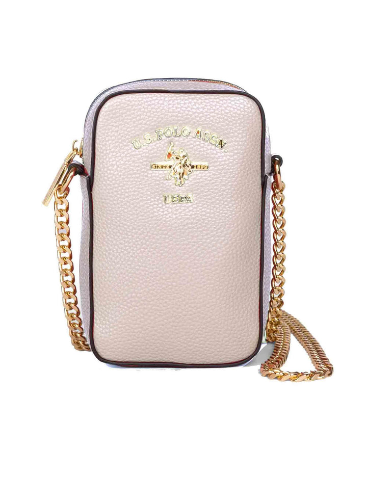 Mini Bag donna Stanford in eco pelle lilla con tracolla in catena BIUSS6209WV P602 U.S. Polo Assn. 