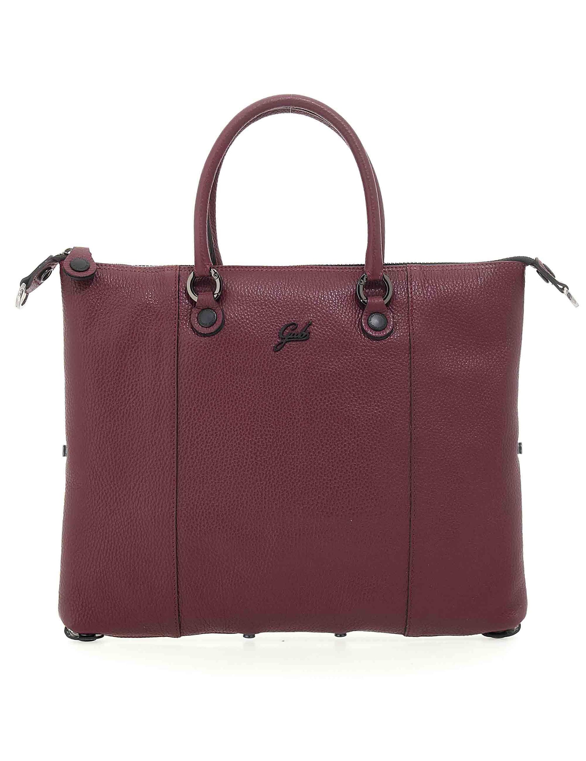 Borse donna Shopping trasformabili G3 PLUS L in pelle bordeaux G000033T3 X2428 C4019 Gabs 