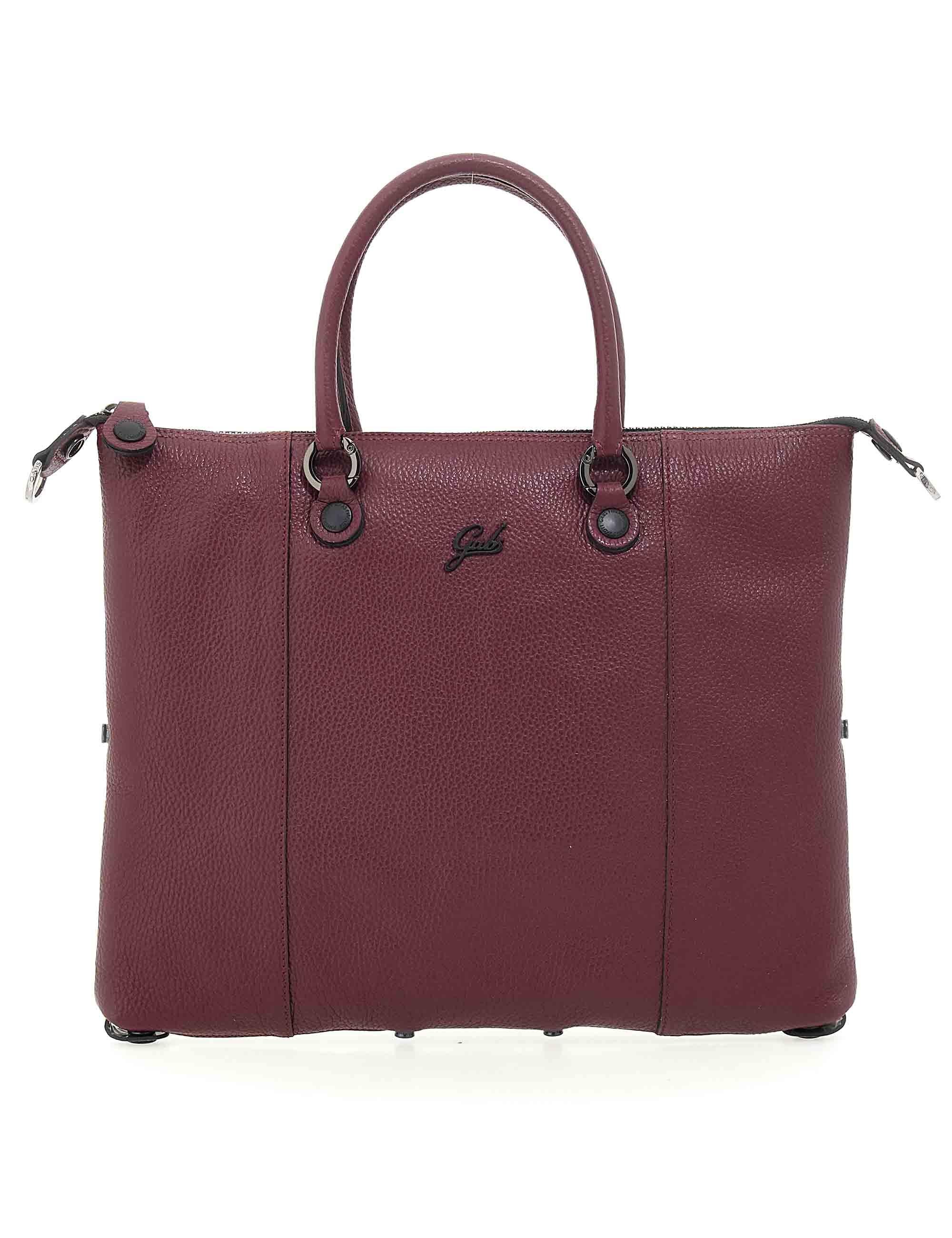 Borse donna Shopping trasformabili G3 PLUS L in pelle bordeaux G000033T3 X2428 C4019 Gabs 