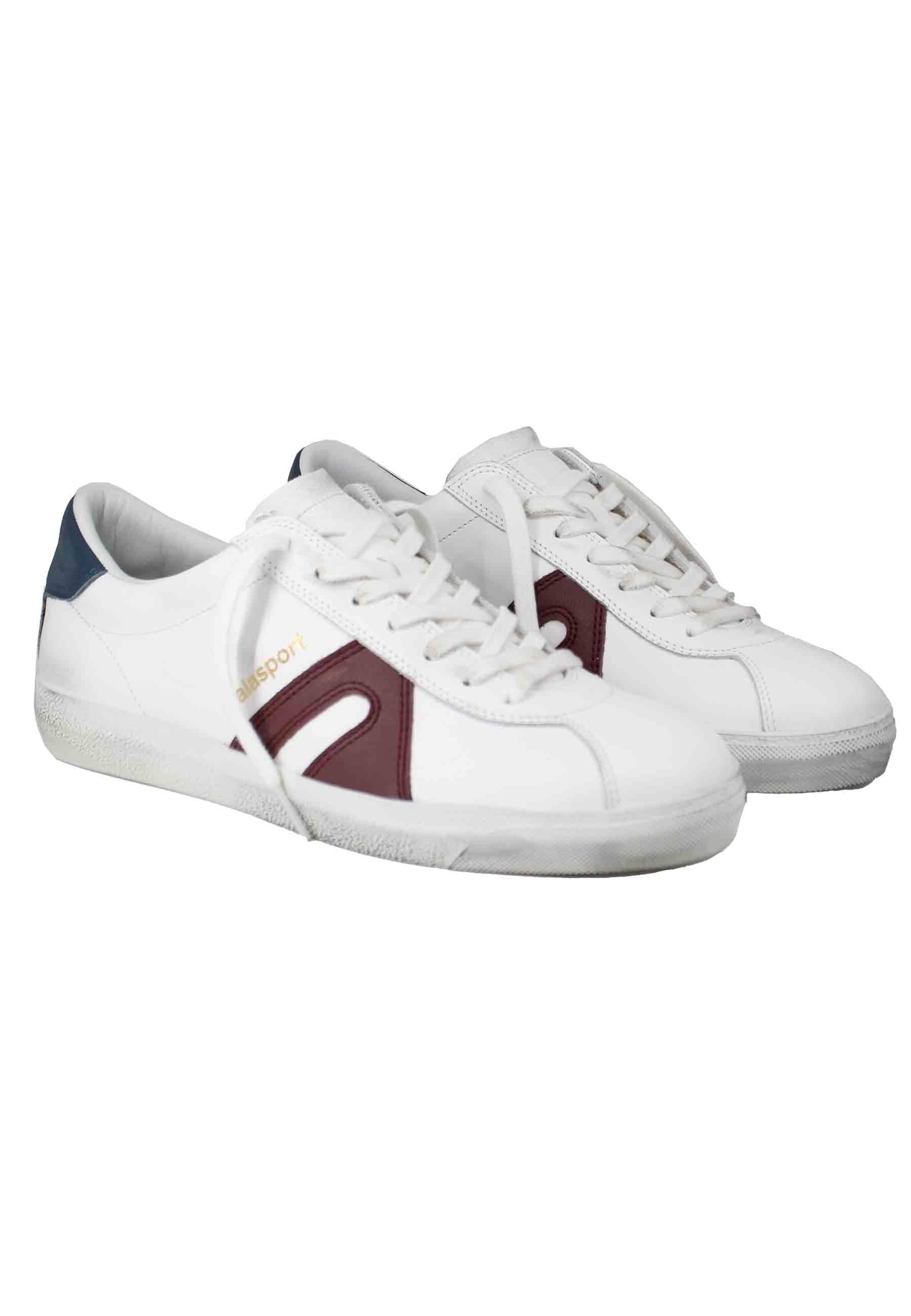 Sneakers uomo in pelle bianca 10020 259 Atala 