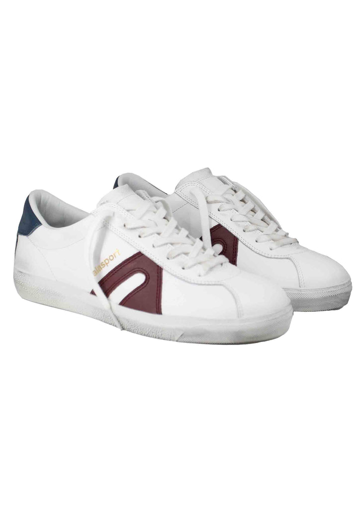 Sneakers uomo in pelle bianca 10020 259 Atala 