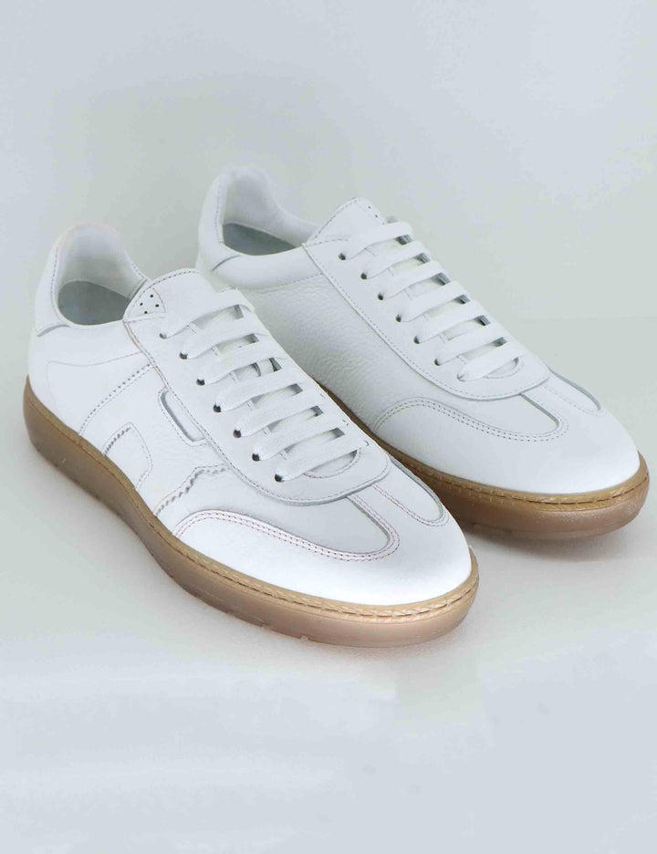 Sneakers uomo in pelle bianca PELOTA 1 003 Rogal's 