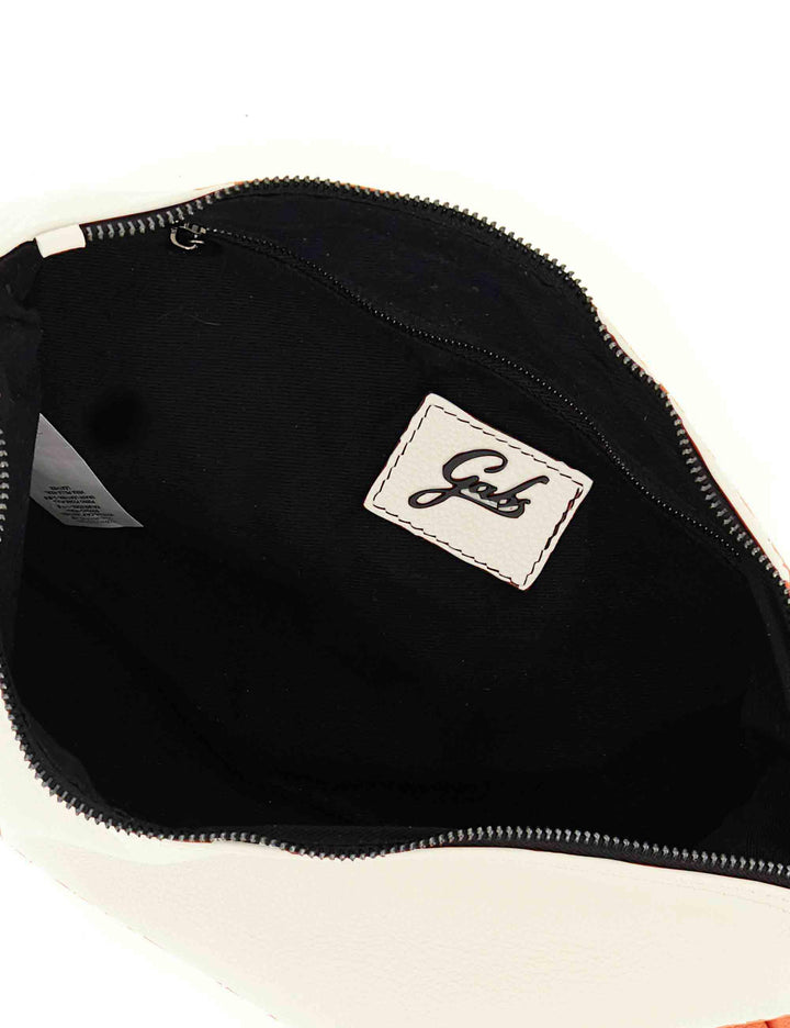 Borse donna Beyonce EW M in pelle off white con tracolla removibile G012100T2 X2428 C1003 Gabs 