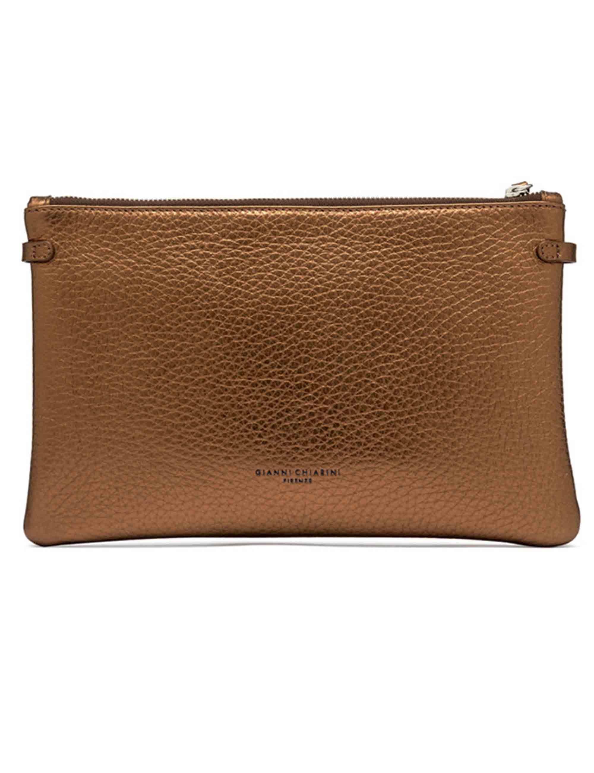 Borse donna Hermy in pelle martellata bronzo con tracolla BS3975 14204 RNGDBL Gianni Chiarini 