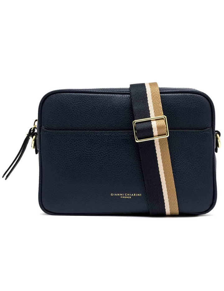 Gianni Chiarini Borse donna Nina in pelle martellata blu BS11180 0208 COMMGRN-NAOP Gianni Chiarini 