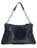 RBS 9703 047 Women's Black Leather Chain Bag