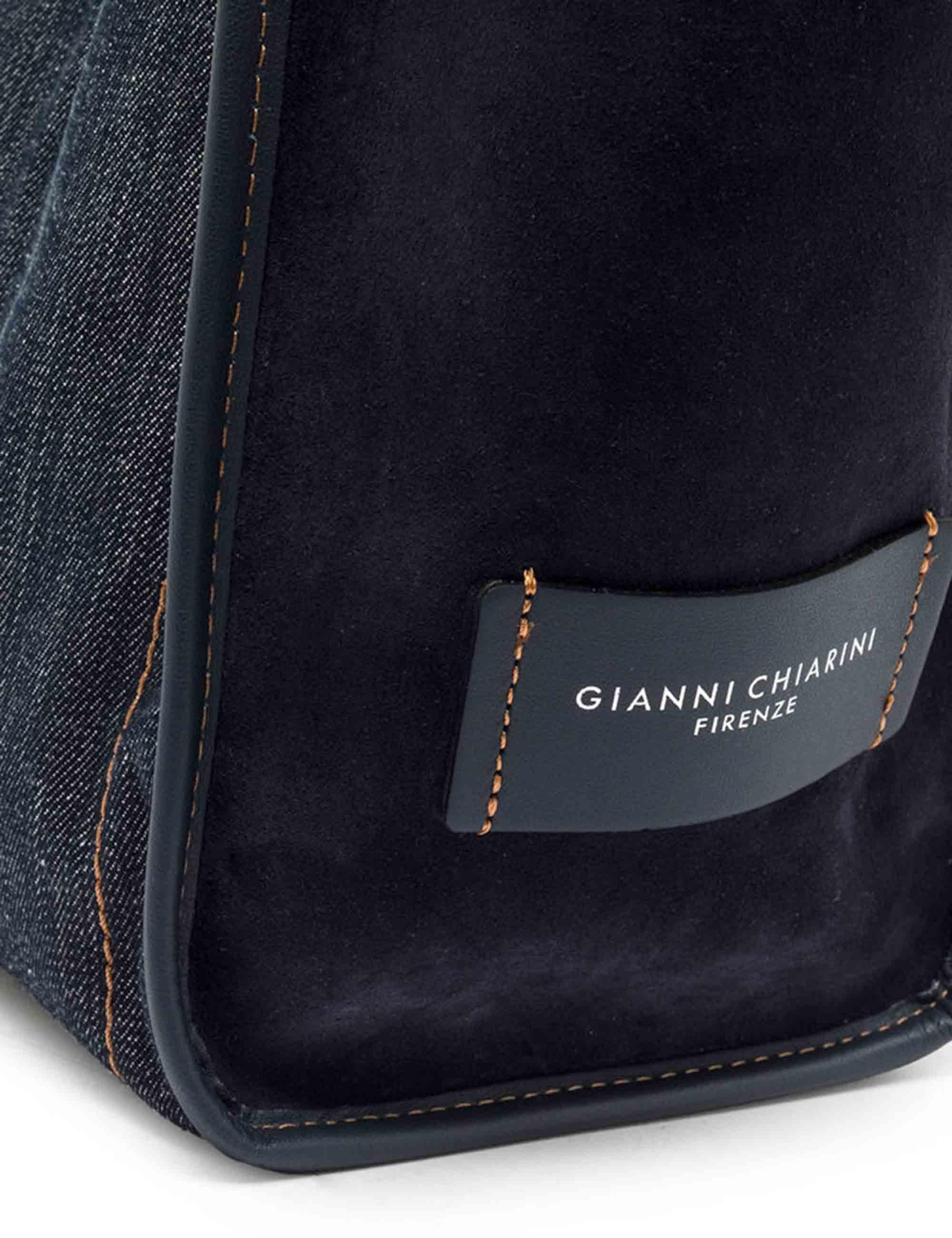 Borse donna Marcella in cotone denim con doppi manici BS12120 CNTLK Marcella Club 