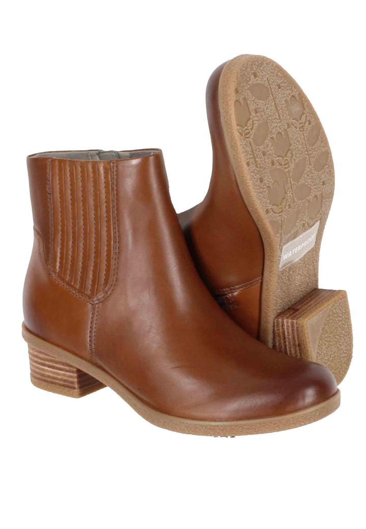 Stivaletti donna whaterproff in pelle cuoio con suola in gomma DAISIE 293 1370300 Dansko 
