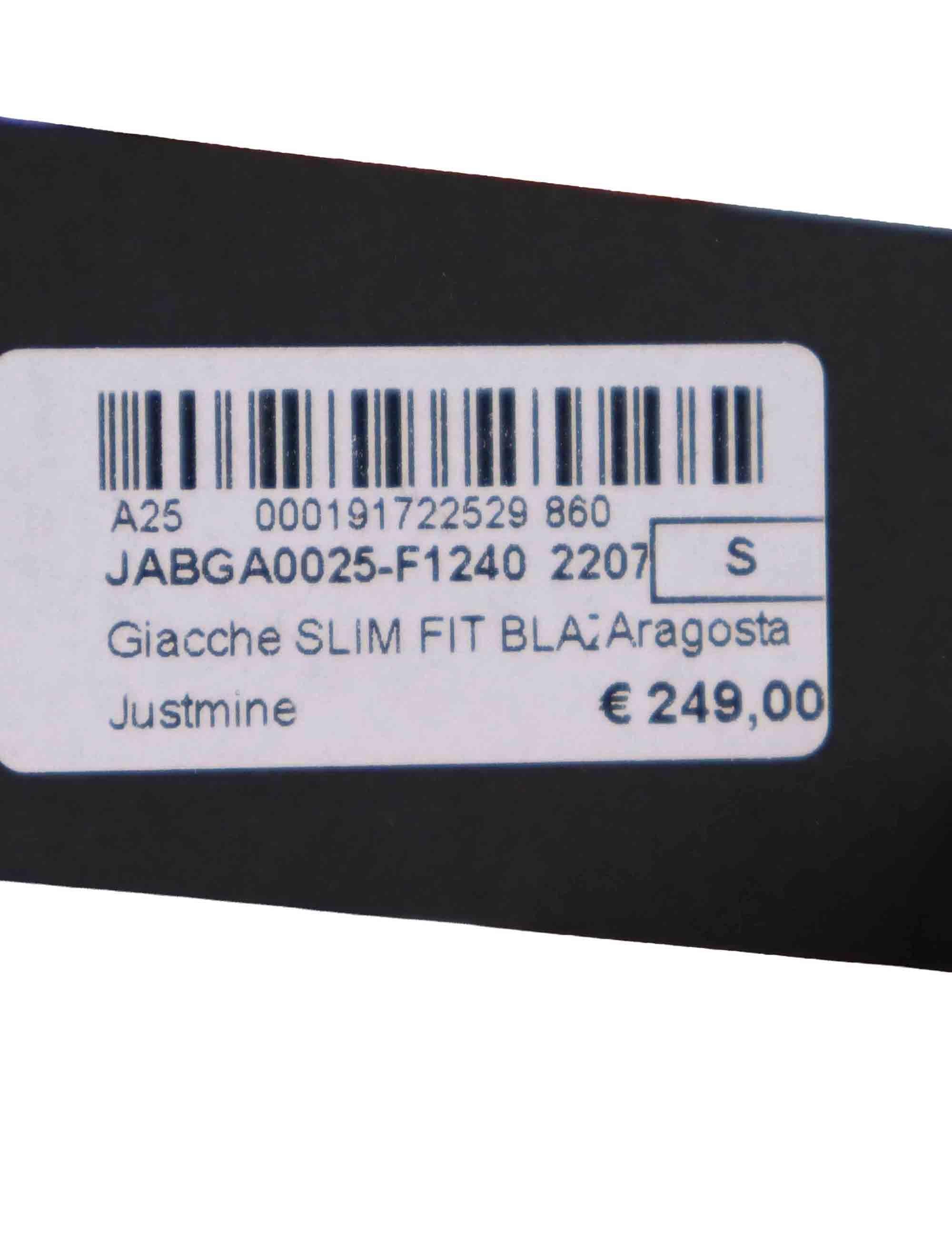 Camicie donna in jersey blu a fantasia a maniche lunghe JABCM0025-F1050 5020 Justmine 