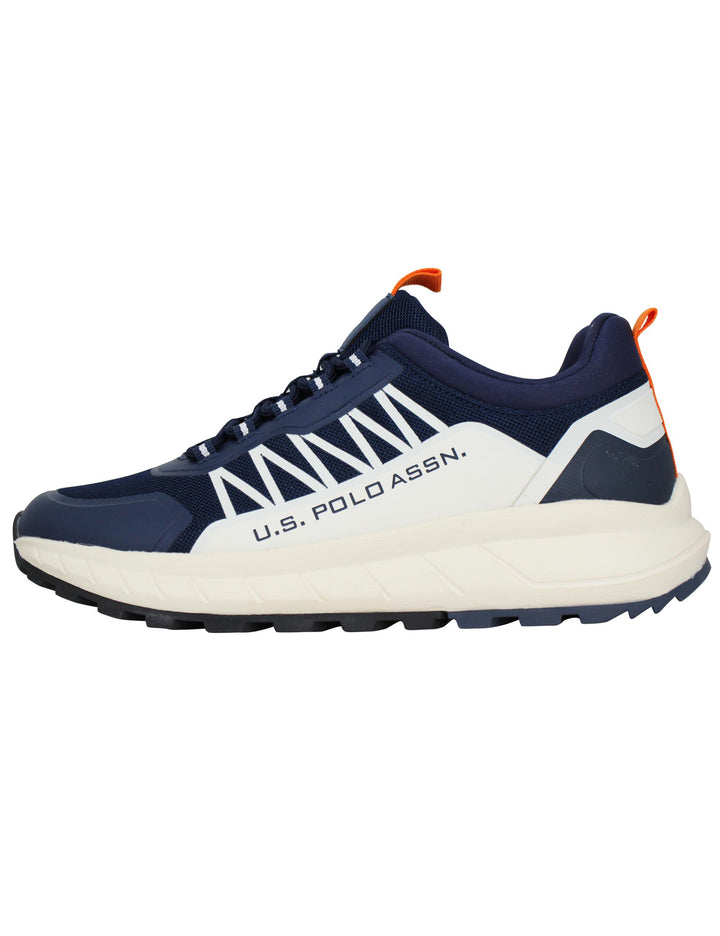 Sneakers uomo in tessuto tecnico blu SETH008 DBL001 U.S. Polo Assn. 