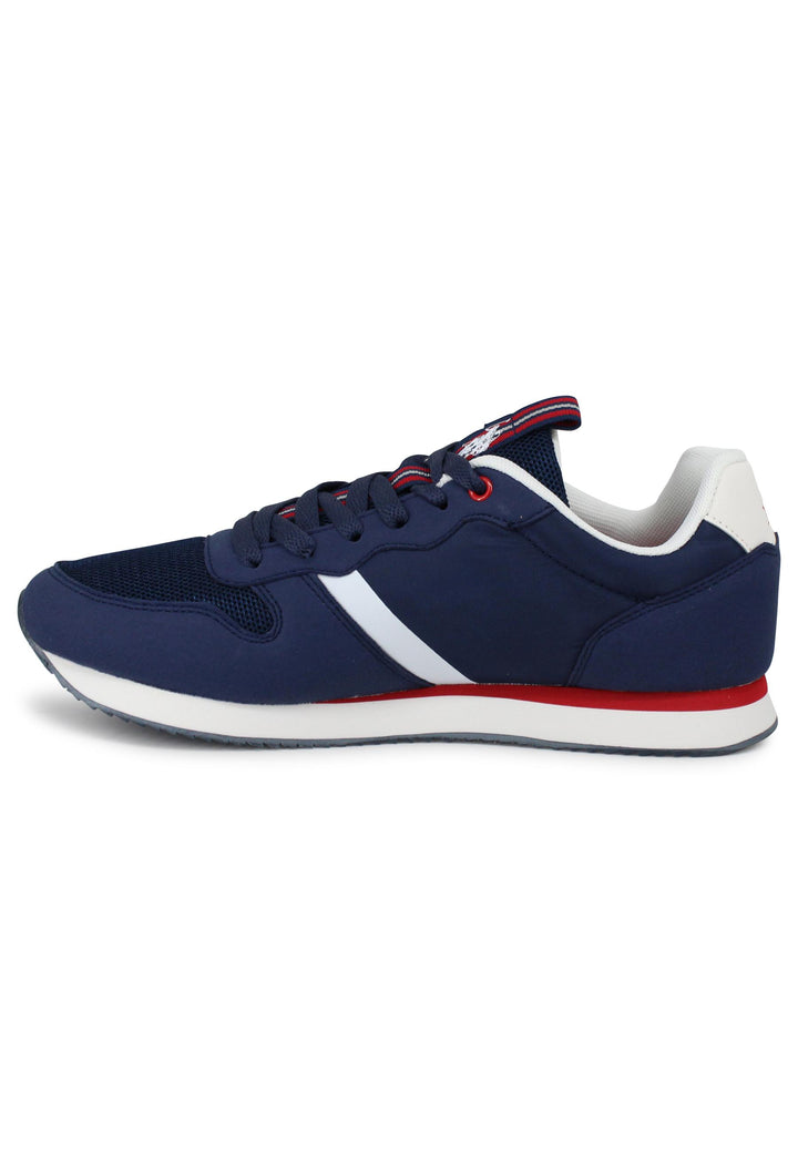 Sneakers uomo in tessuto tecnico blu con suola running NOBIL009 DBL002 U.S. Polo Assn. 