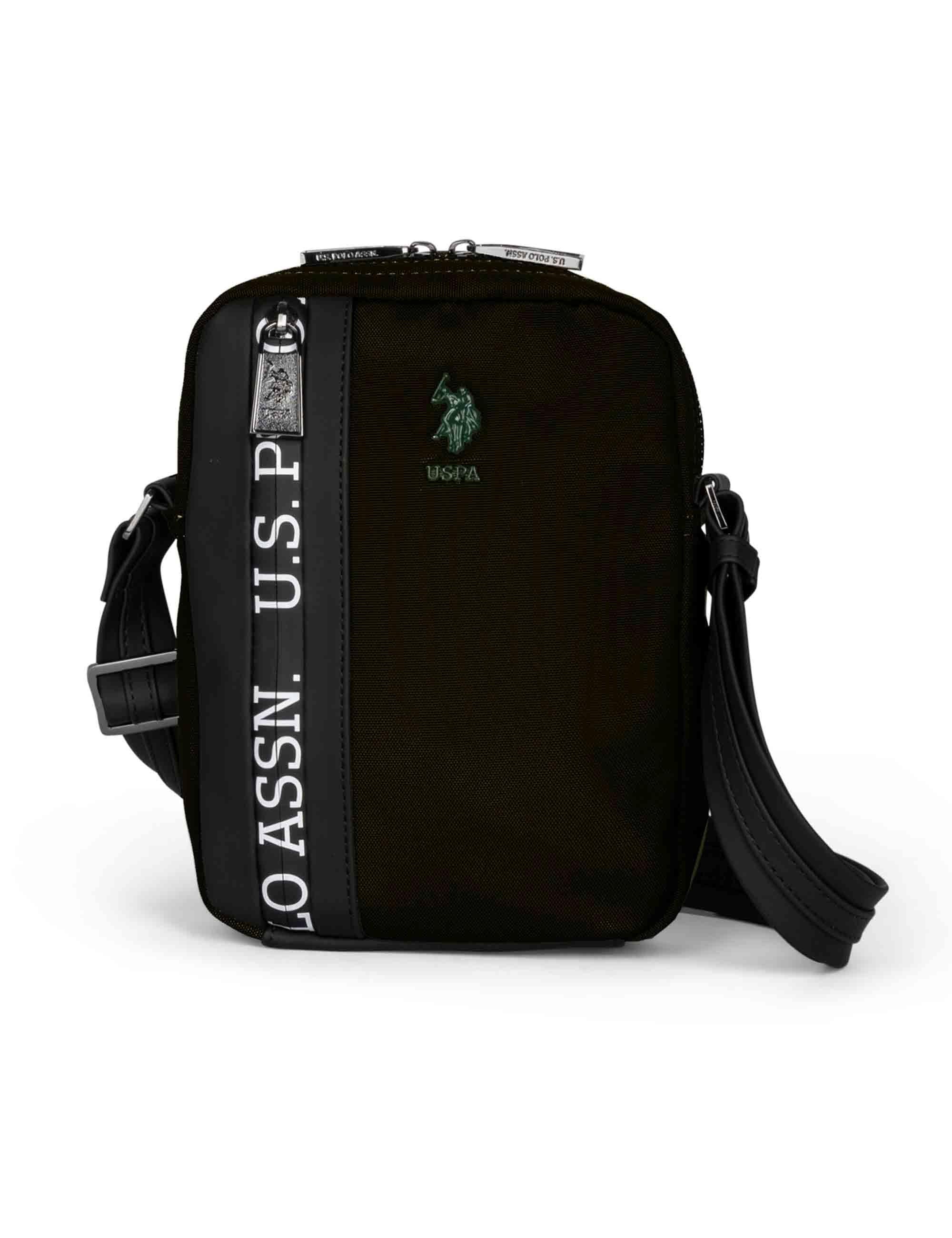 Borselli uomo Oliver in nylon nero BIUOV6263MP J000 U.S. Polo Assn. 