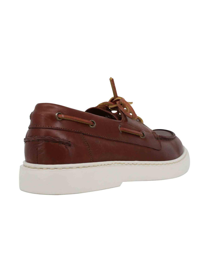 Stringate uomo in pelle cuoio con lacci in cuoio SP2646 012 Spatarella 