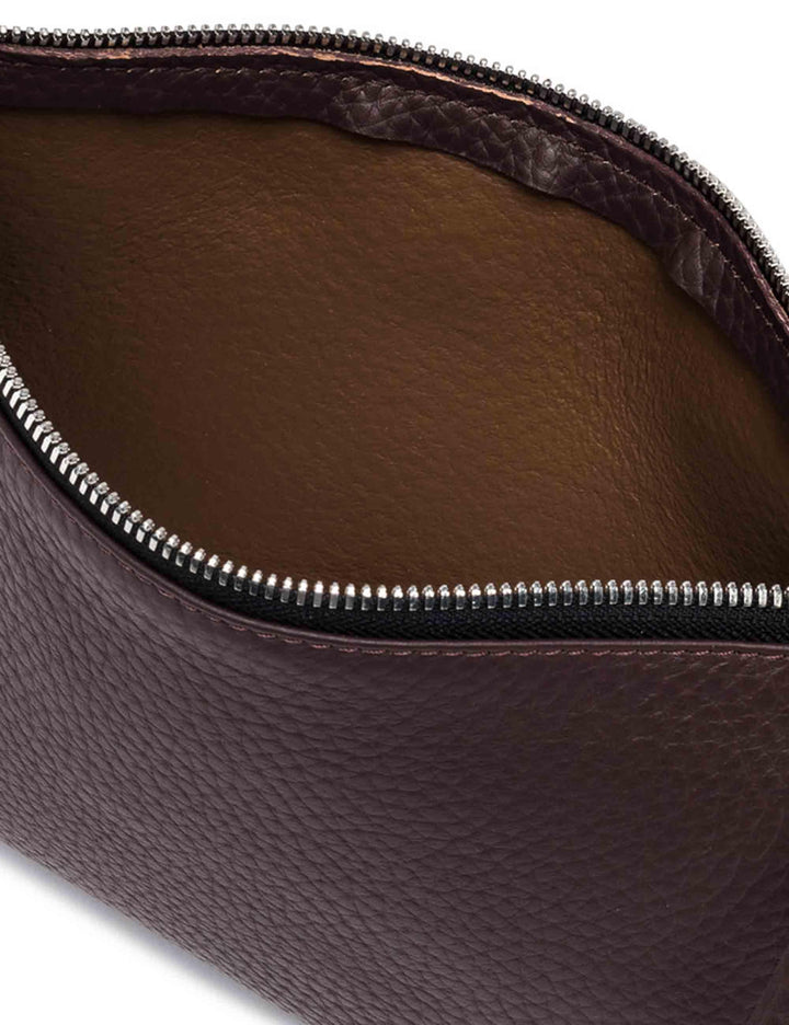 Borse donna pochette Hermy in pelle bordeaux BS3975 13624 RNGDBL Gianni Chiarini 