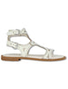 Sandali Zasi in pelle off white con tacco basso Donna 895Z80HG 02-OFF WHT