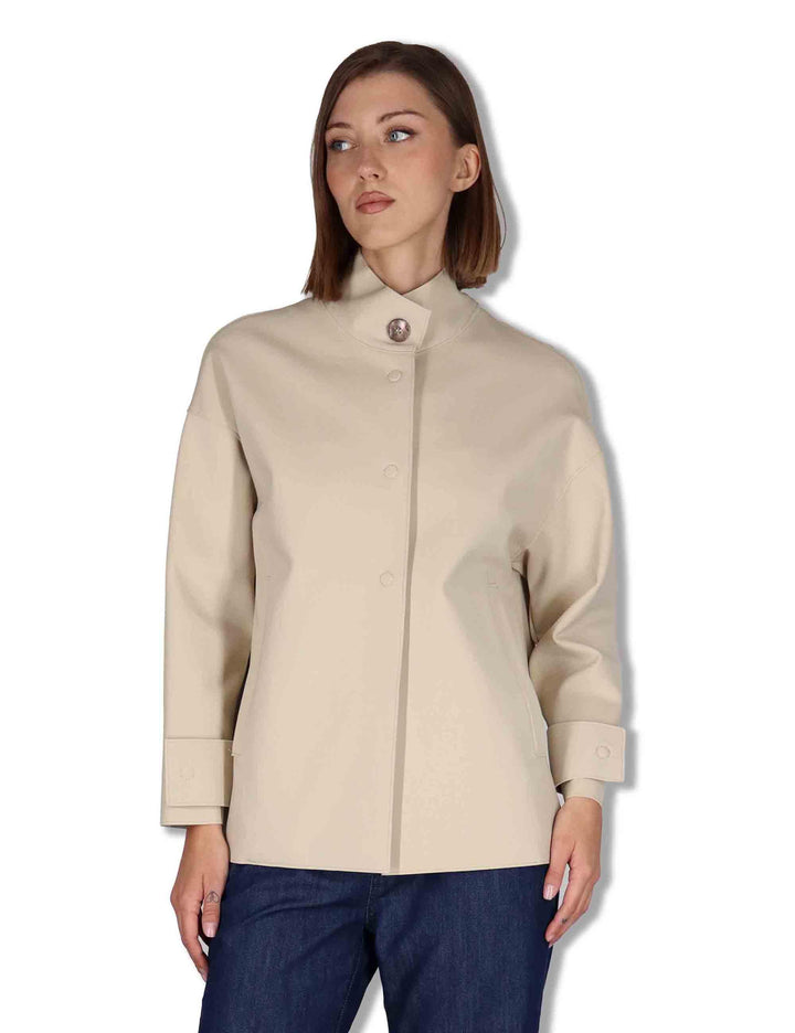 Giaccche donna coreana Sanzio in Tessuto Tecnico Stretch naturale 50260005 031 Ewooluzione 