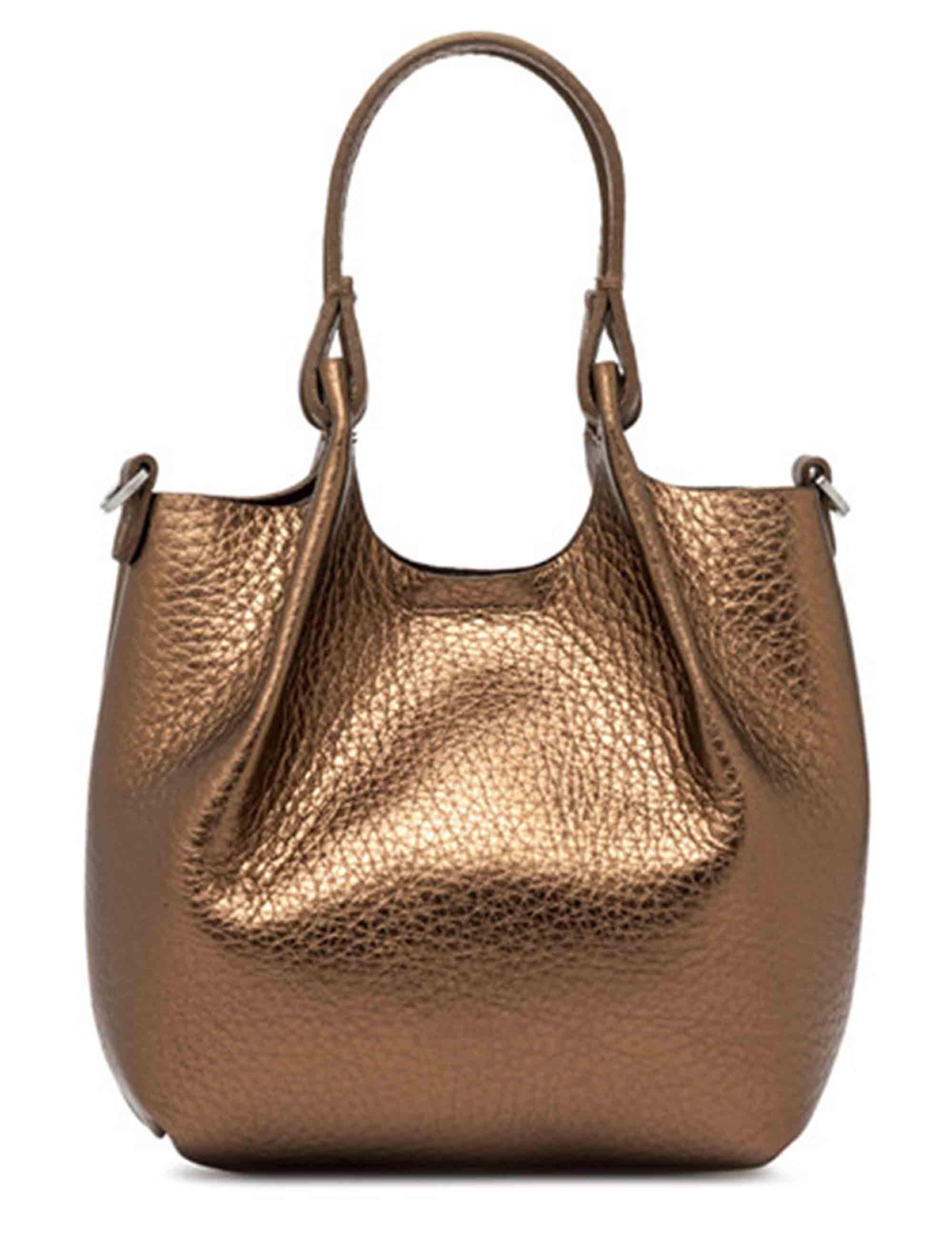 Borse donna Dua in pelle bronzo BS9718 14204 RNGDBL Gianni Chiarini 