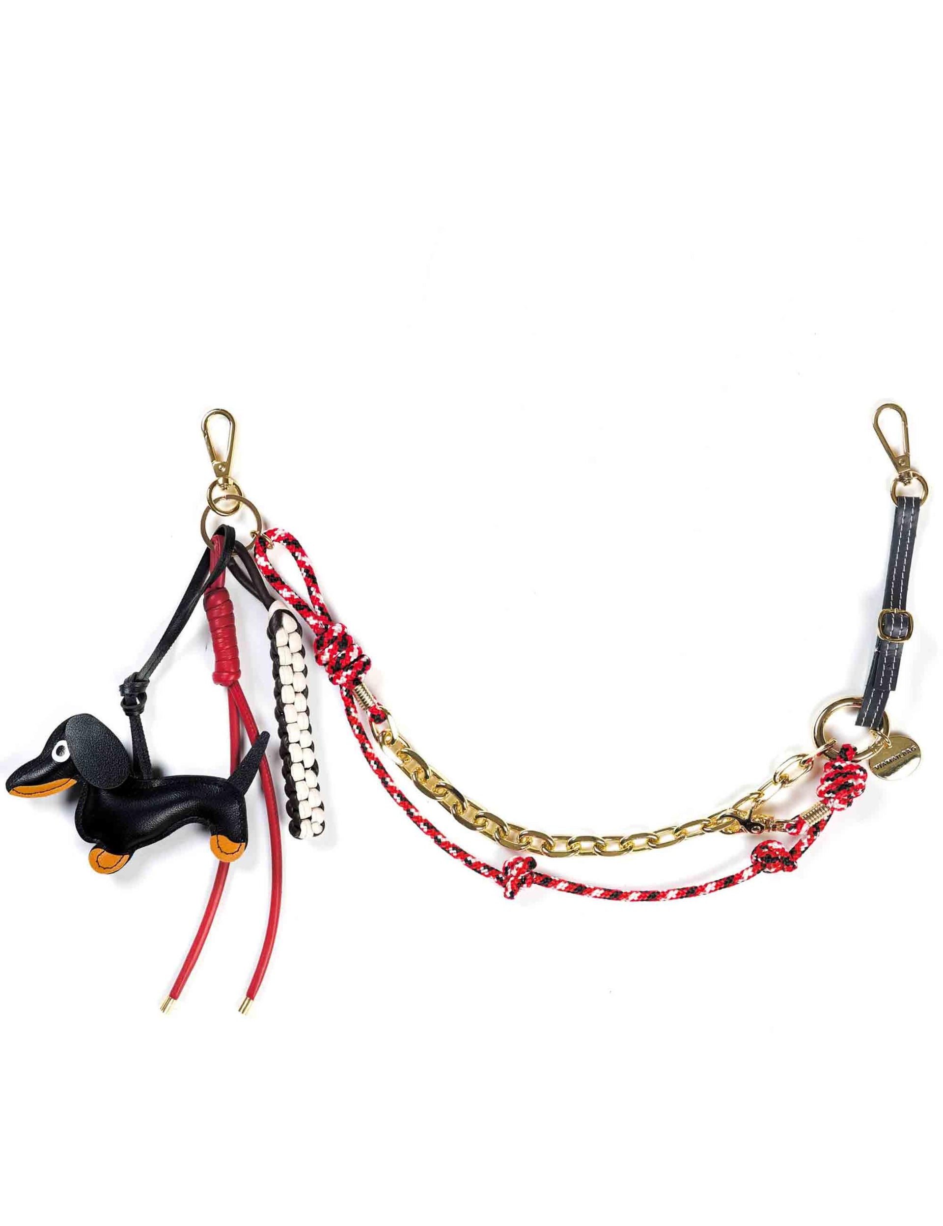 Charms per borse in finitura oro con decori BAG CHARM01 H04 Via Mail Bag 