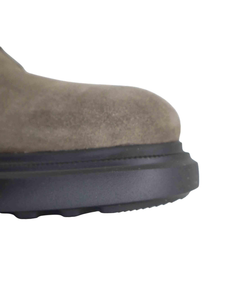 Stivaletti uomo in camoscio taupe con suola ultra light 14020 1580AM Ambitious 