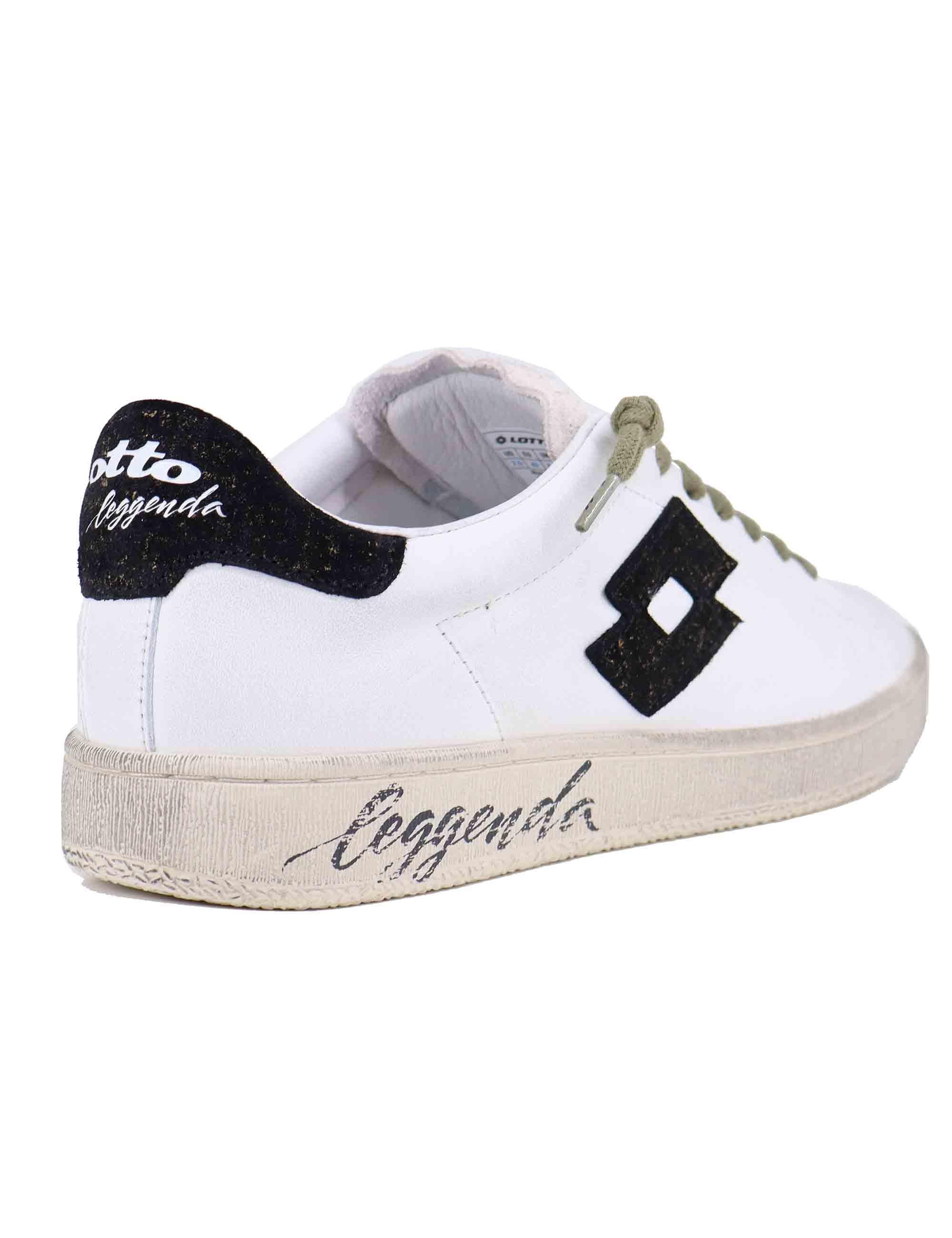 Snekaers uomo in pelle bianca 2218890 CSC Lotto Leggenda 