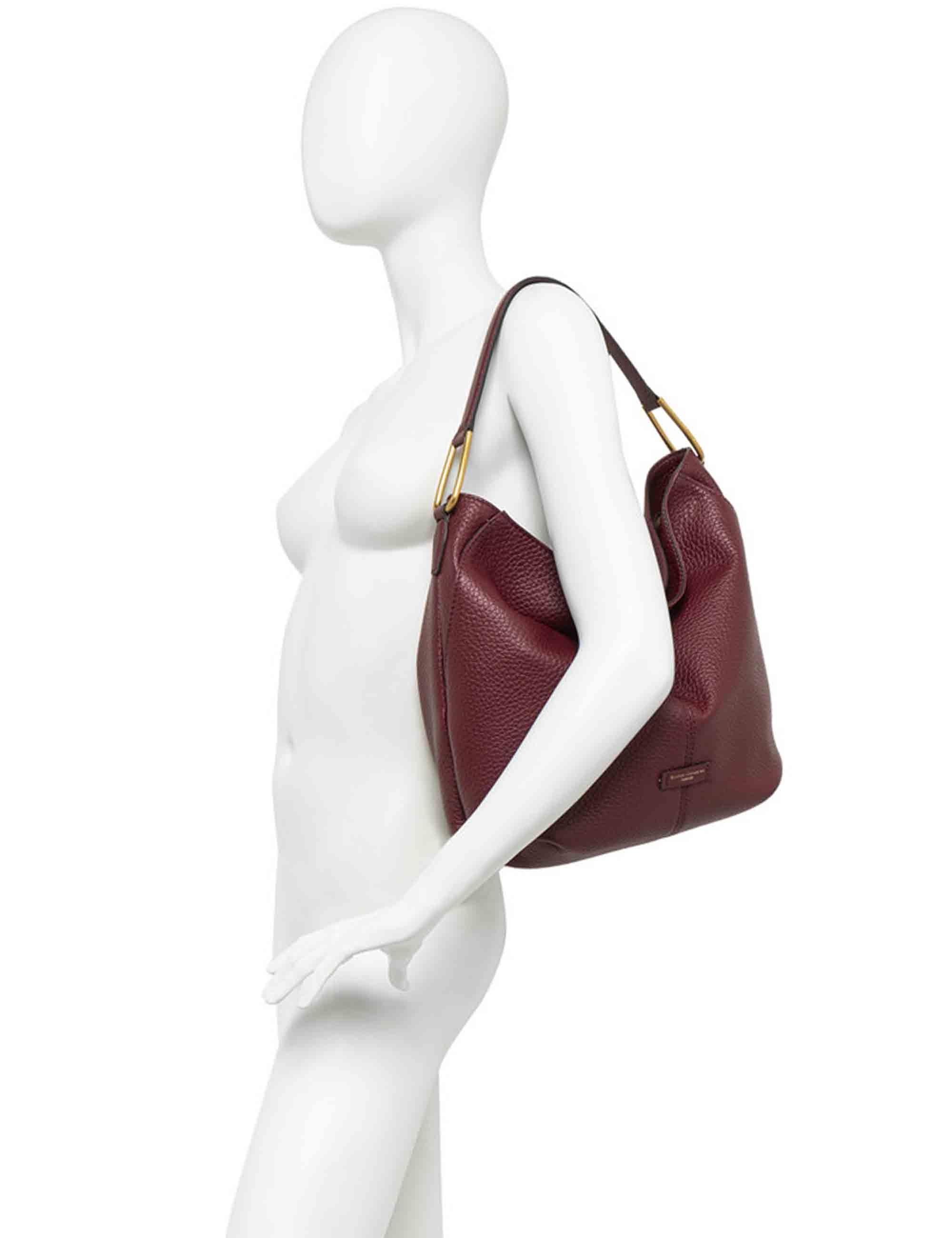 Borse donna Natasha in pelle bordeaux BS11817 14050 TKL Gianni Chiarini 