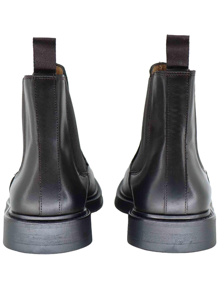 Stivaletti uomo in pelle marrone con suola in gomma SP2320 014 Spatarella 