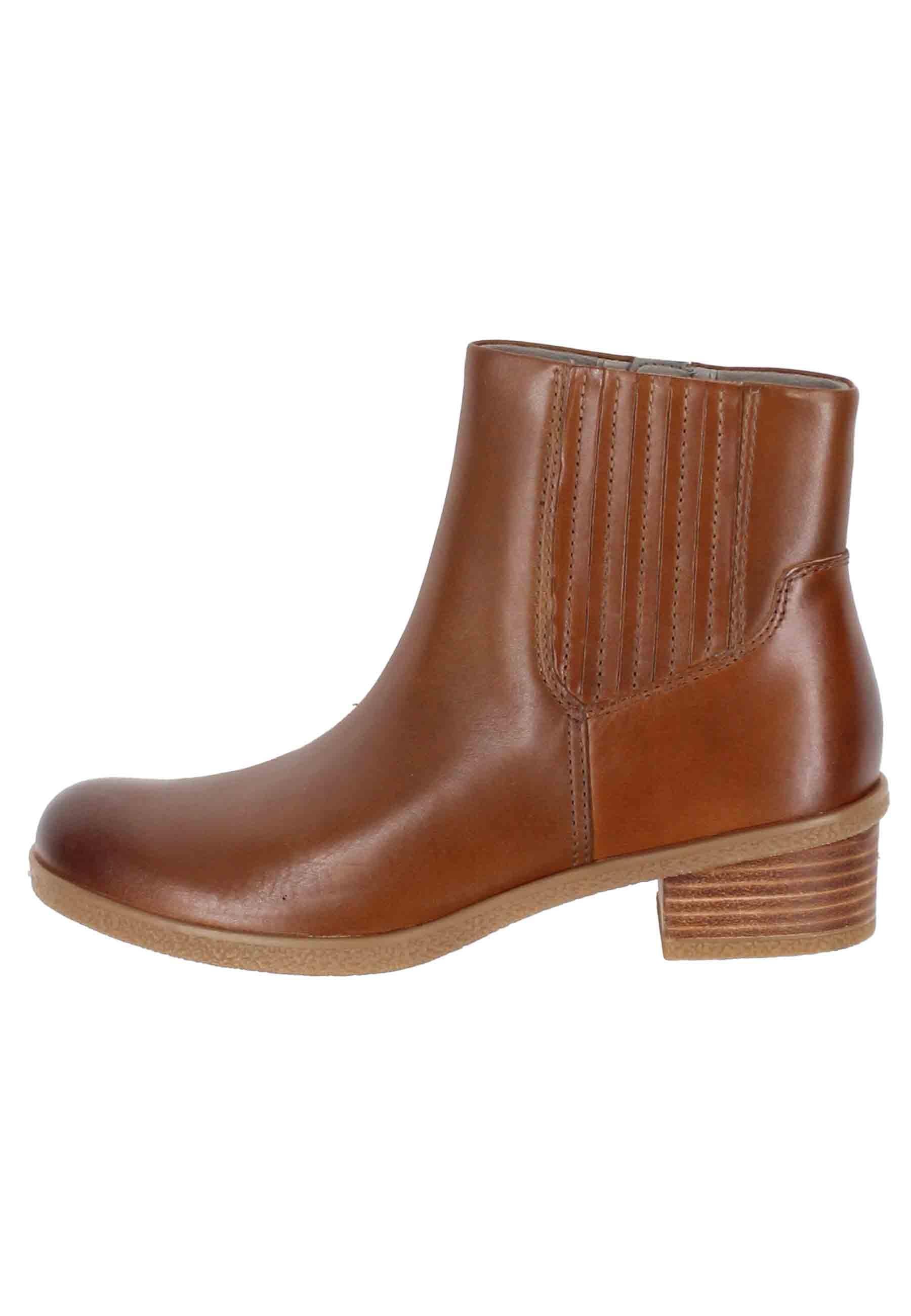 Stivaletti donna whaterproff in pelle cuoio con suola in gomma DAISIE 293 1370300 Dansko 
