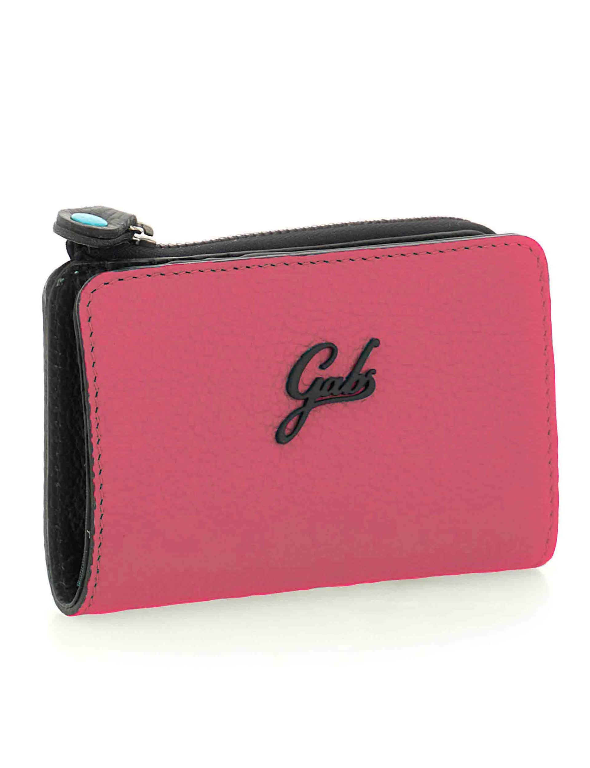 Potafogli donna Gmoney 57 in pelle begogna con zip G010280ND X2428 C4541 Gabs 