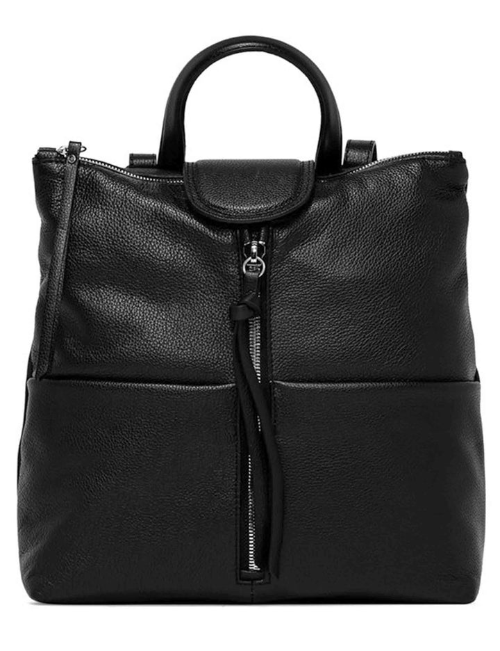 Zaini donna Giada in pelle martellata nera ZN7040 001 COMMGRN Gianni Chiarini 