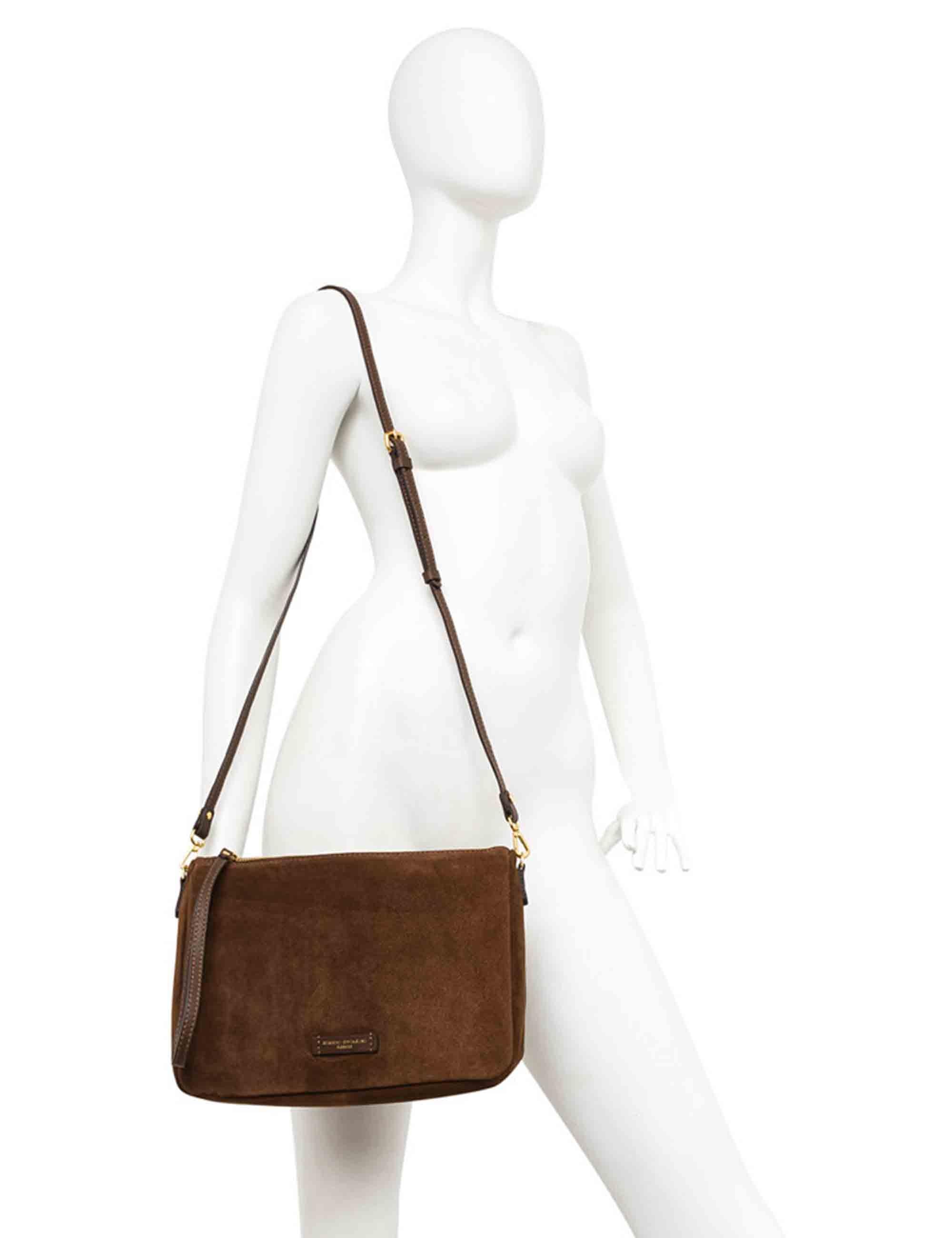 Gianni Chiarini Borse donna Nora Pouch in camoscio bordeaux BS10225 14049 CM-PL Gianni Chiarini 