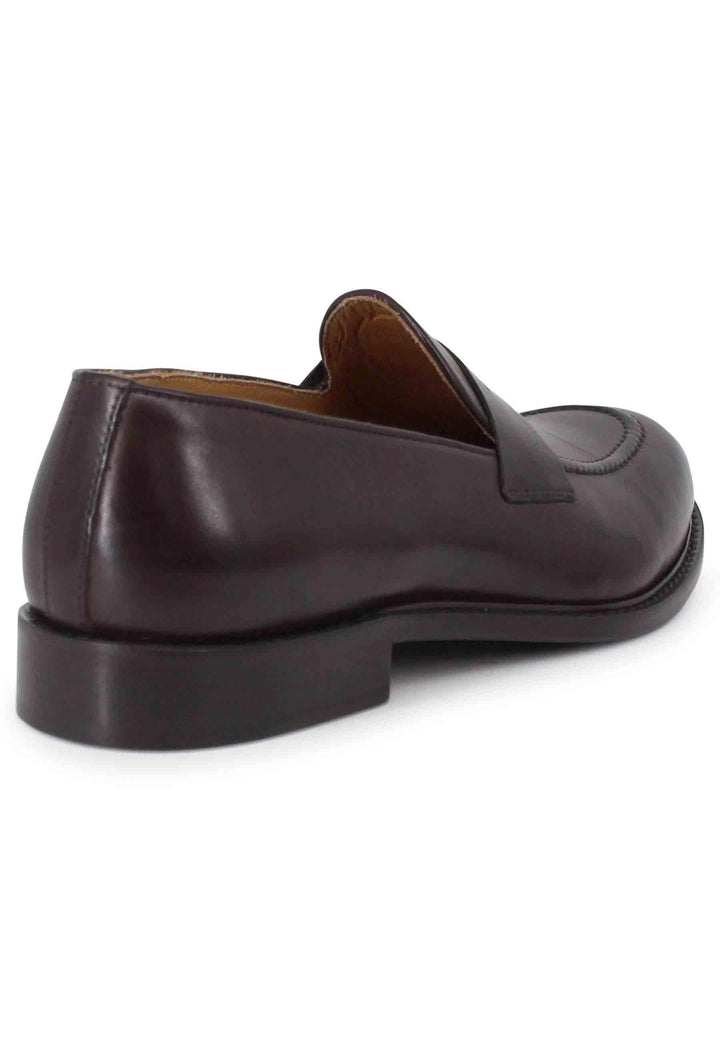 Mocassini uomo in pelle marrone con suola in cuoio 53000 04 Florsheim 
