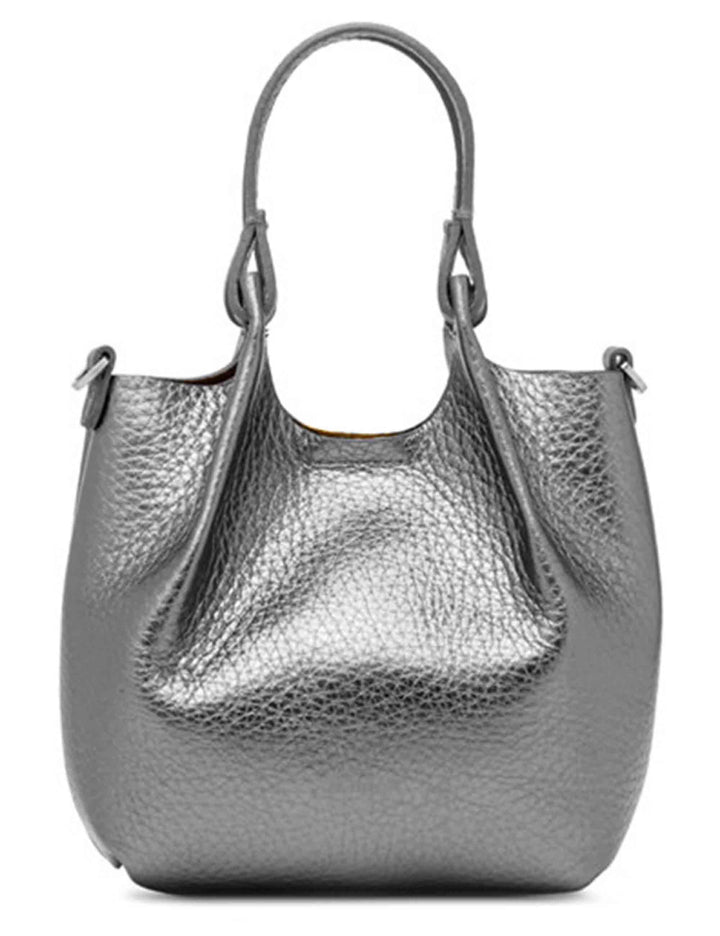 Borse donna Dua in pelle argento BS9718 14205 RNGDBL Gianni Chiarini 