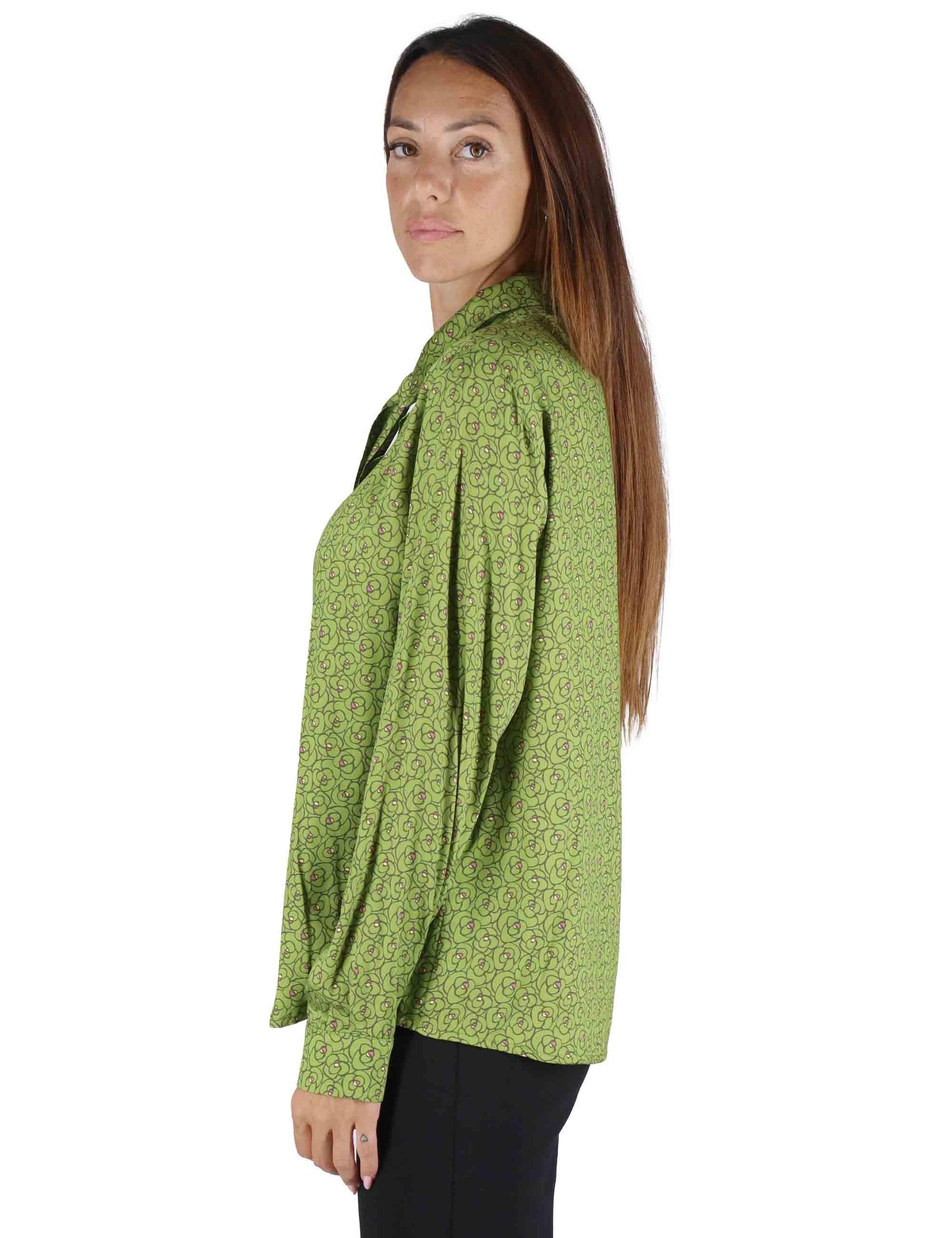 Camicie in Viscosa Naturale Verde Donna JABCM0025-F1438 7013