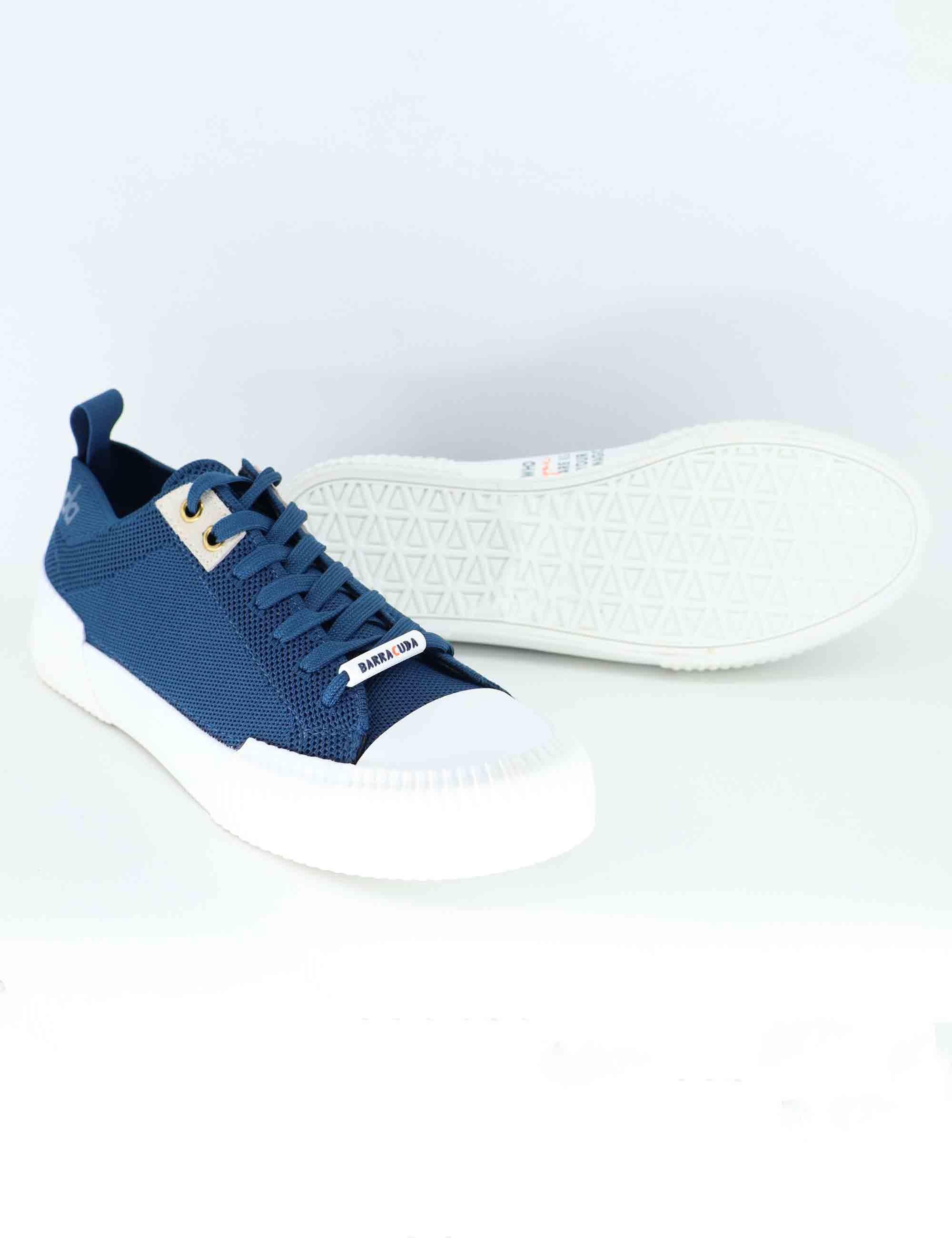 Sneakers uomo in tessuto blu BU3535 B00VSV72O25Q Barracuda 