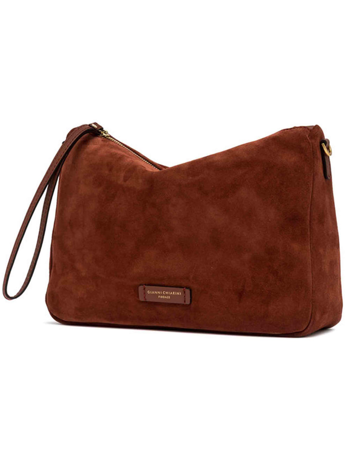Gianni Chiarini Borse donna Nora Pouch in camoscio bordeaux BS10225 14049 CM-PL Gianni Chiarini 
