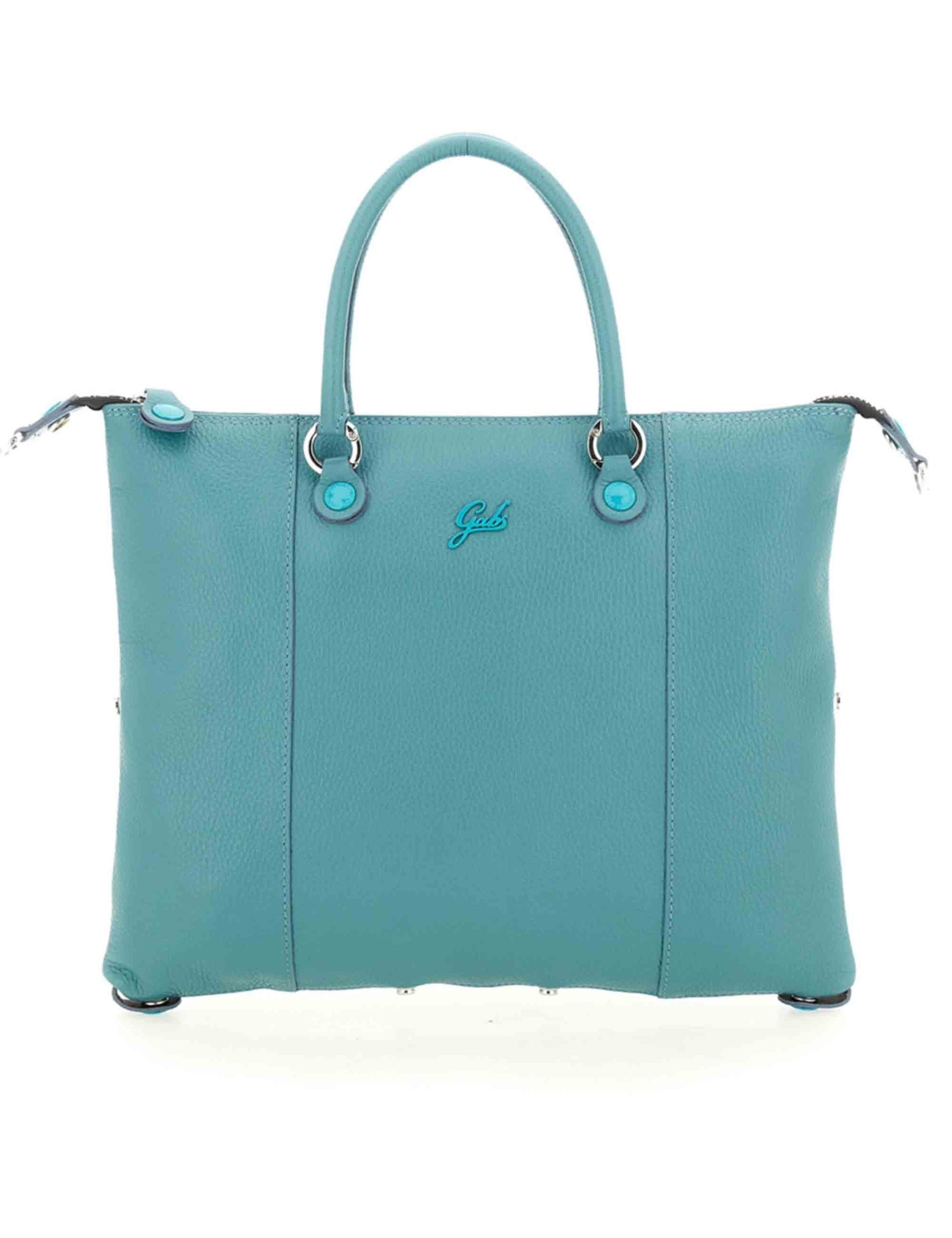 Borse donna G3 PLUS M trasformabili in pelle celeste G000033T2 X2577 C3064 Gabs 