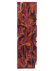 Stole Collection Print in Bordeaux Silk, Women's IB020730123 A3364