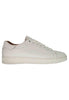 Sneakers homme en cuir blanc avec semelle en caoutchouc Uomo 2011 100