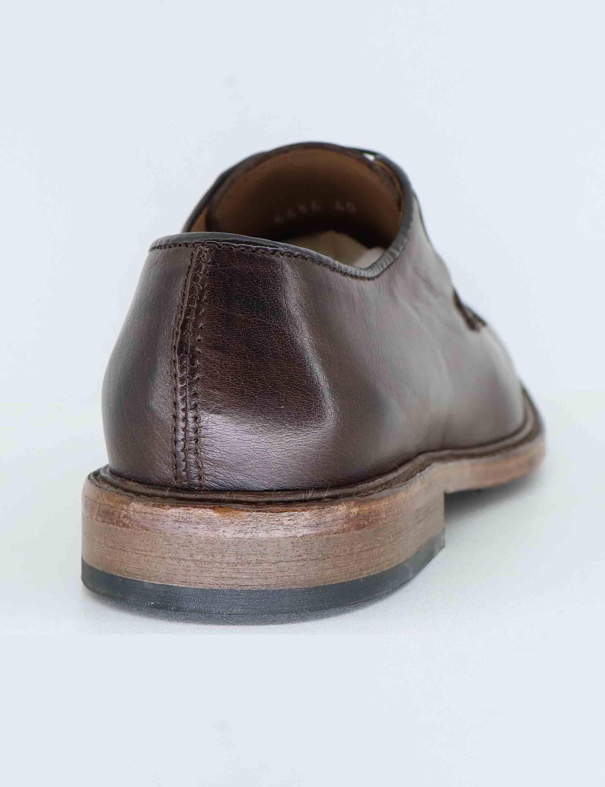 Stringate uomo in pelle marrone SP6436 014 Spatarella 