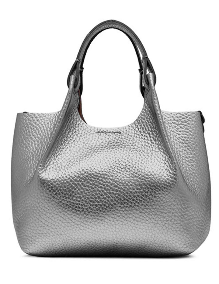 Borse donna Dua in pelle martellata argento BS9719 14205 RNGDBL Gianni Chiarini 