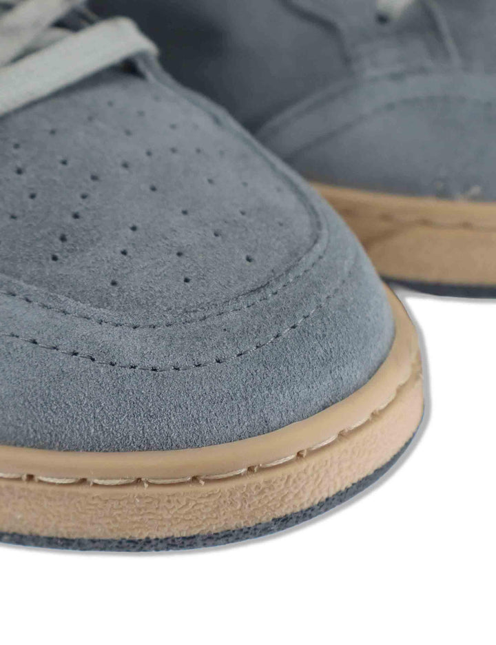 Sneakers uomo Week in camoscio blu con stelle laterali 2SU5061 218 2Star 