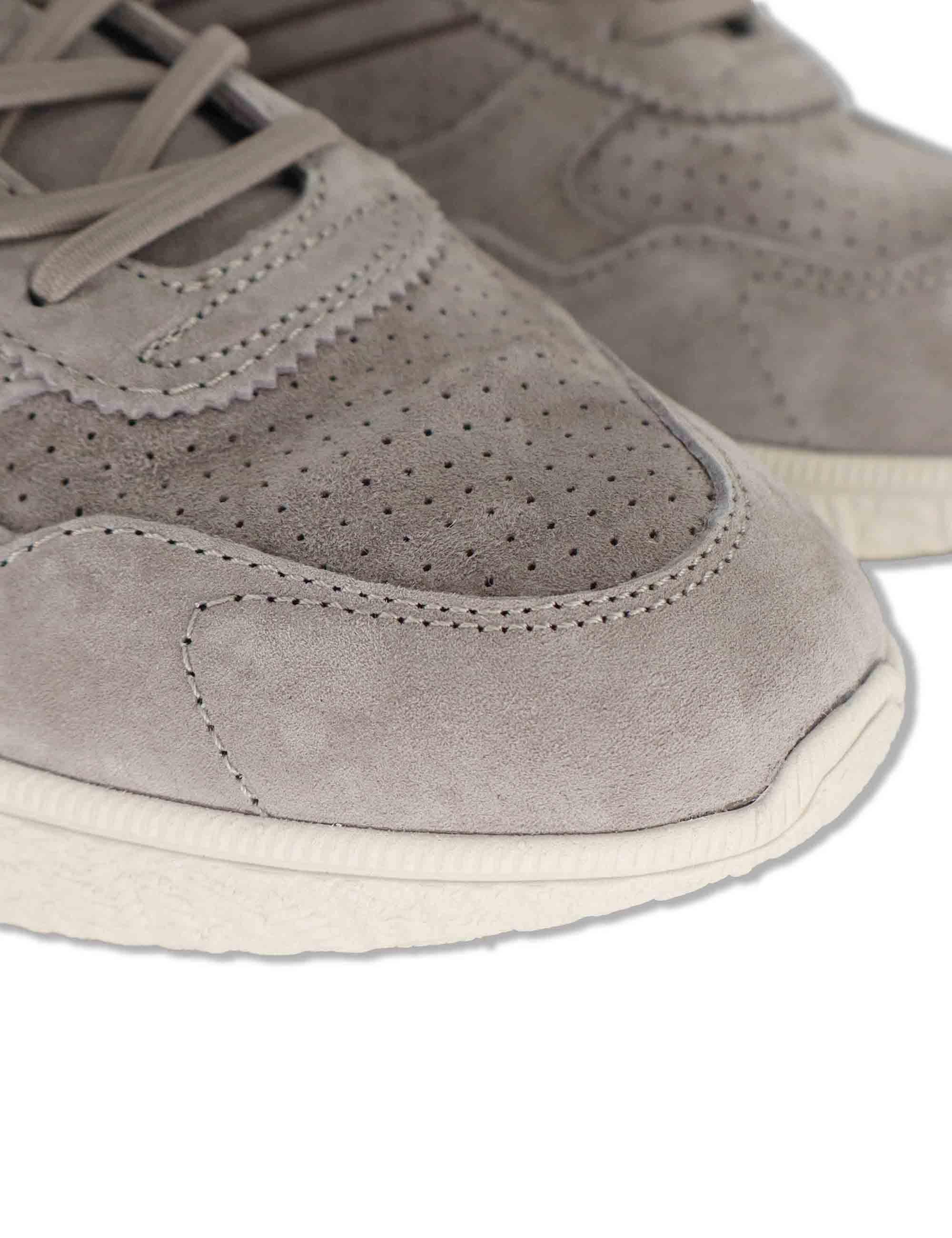 Sneakers uomo Anima in camoscio taupe con suola alta e ultra leggera 8805104 82_Taupe Victoria 
