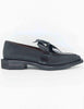 Women's Black Leather Loafers G23 2