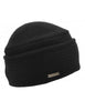 Black boiled wool hats with wide brim Women 019857-00000 10