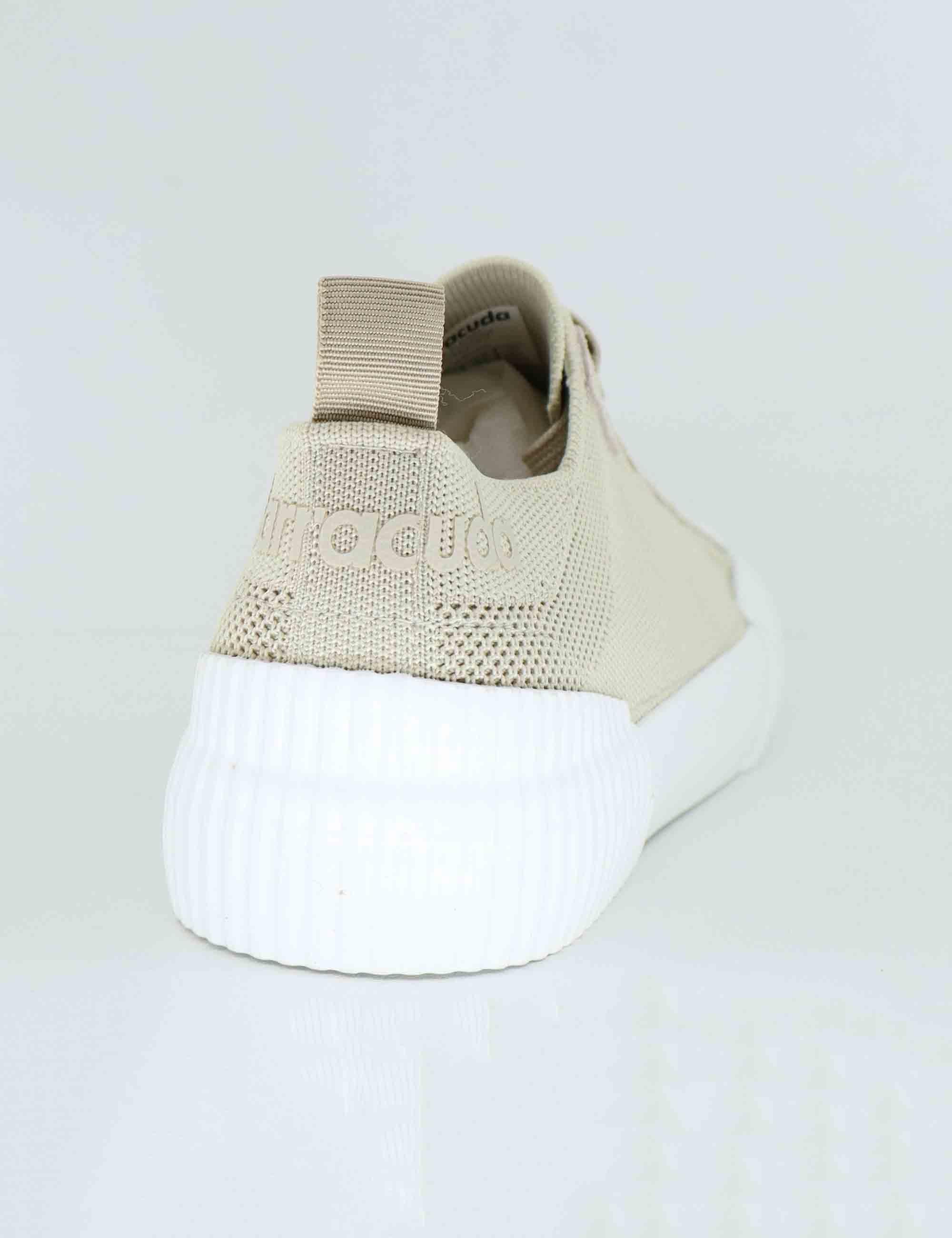 Sneakers uomo in tessuto beige BU3535 B00VSV72O24Q Barracuda 
