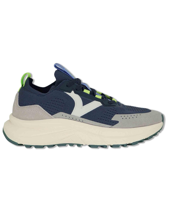 Sneakers uomo Loom in tessuto tecnico blu con suola alta 8815100 30_Marino Victoria 